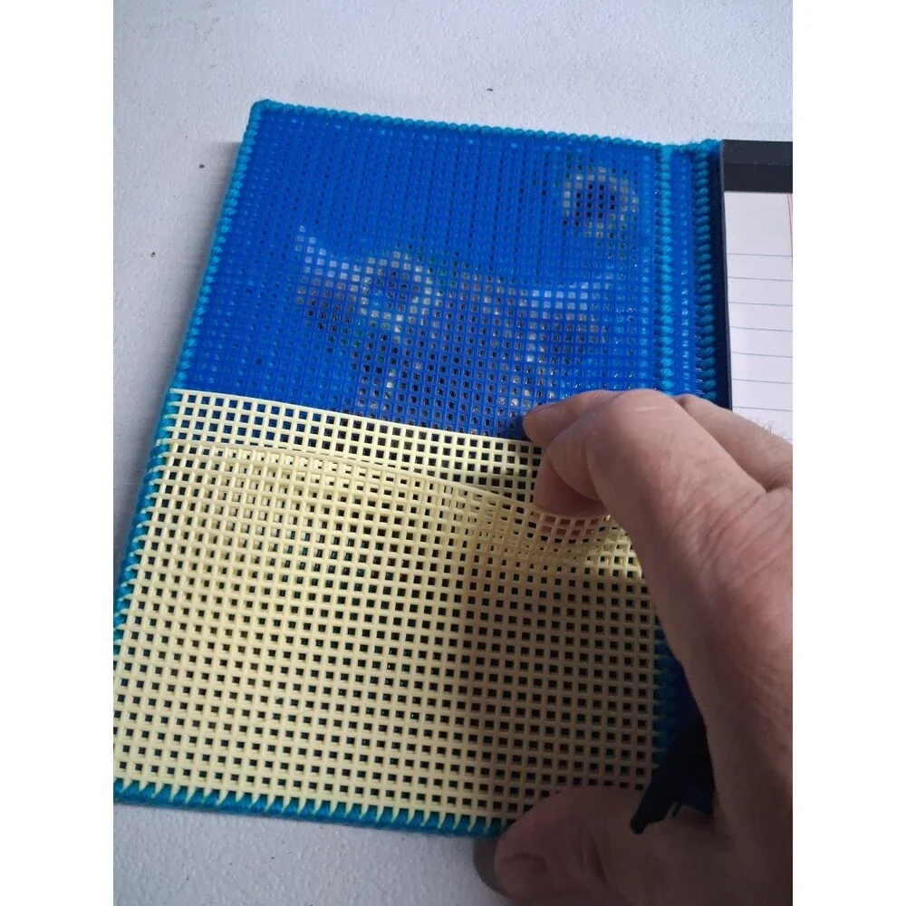 Handmade Refillable Cow JR  Legal Pad Holder With Pocket And Pad